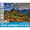 CARTE TOPO AMÉRIQUE DU SUD GARMIN