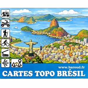 CARTE BRÉSIL TOPO GARMIN