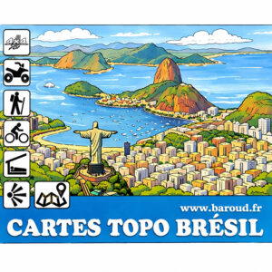 CARTE BRÉSIL TOPO GARMIN