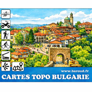 CARTE BULGARIE TOPO GARMIN