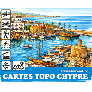 CARTE CHYPRE  TOPO GARMIN