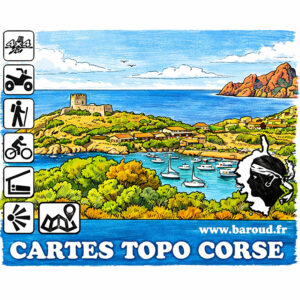 CARTE CORSE TOPO GARMIN