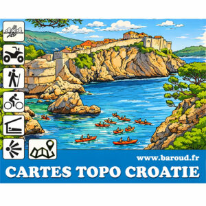 CARTE CROATIE TOPO GARMIN