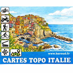 CARTE ITALIE TOPO GARMIN