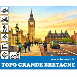 CARTE ROYAUME-UNI TOPO GARMIN