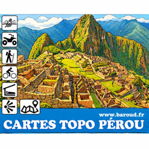 CARTE PÉROU TOPO GARMIN