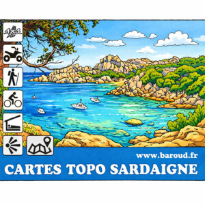 CARTE SARDAIGNE TOPO GARMIN