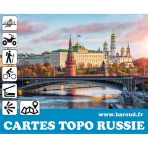 CARTE TOPO RUSSIE GARMIN
