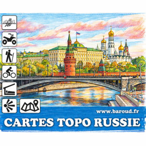 CARTE RUSSIE TOPO GARMIN