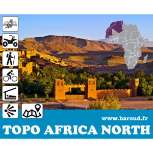 CARTE AFRICA NORTH TOPO GARMIN