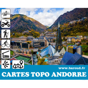 CARTE TOPO ANDORRE GARMIN