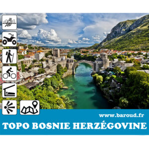 CARTE TOPO BOSNIE HERZÉGOVINE GARMIN