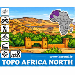 CARTE AFRICA NORTH TOPO GARMIN