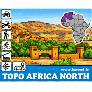 CARTE AFRICA NORTH TOPO GARMIN