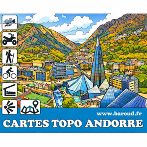 CARTE ANDORRE TOPO GARMIN