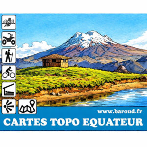 CARTE EQUATEUR TOPO GARMIN