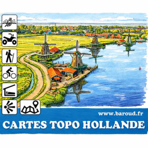 CARTE HOLLANDE TOPO GARMIN