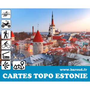 CARTE TOPO ESTONIE GARMIN