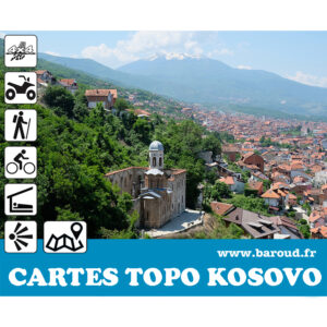 CARTE TOPO KOSOVO GARMIN