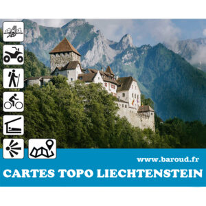 CARTE TOPO LIECHTENSTEIN GARMIN