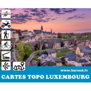 CARTE TOPO LUXEMBOURG GARMIN