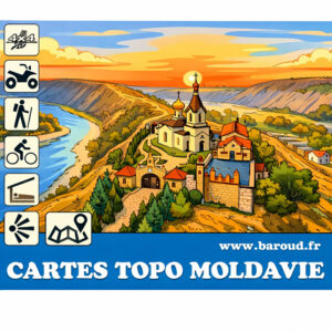 CARTE MOLDAVIE TOPO GARMIN