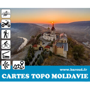CARTE TOPO MOLDAVIE GARMIN