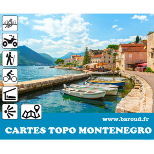 CARTE TOPO MONTENEGRO GARMIN