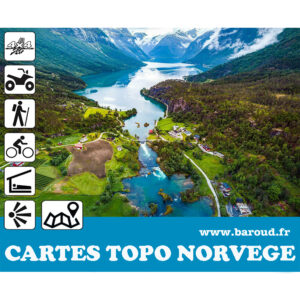 CARTE TOPO NORVEGE GARMIN