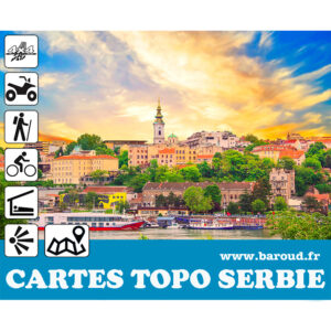 CARTE TOPO SERBIE GARMIN