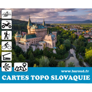 CARTE TOPO SLOVAQUIE GARMIN