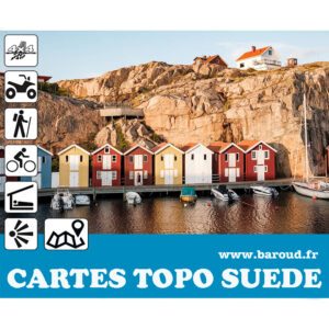 CARTE TOPO SUEDE GARMIN
