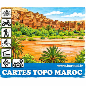 CARTE AFRICA MAROC TOPO GARMIN