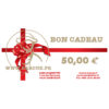 BON CADEAU CHÈQUE 050 EUR