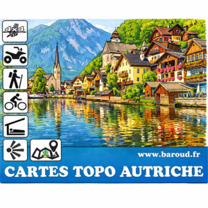 CARTE AUTRICHE TOPO GARMIN