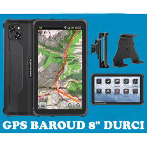 GPS TABLETTE BAROUD 8″ DURCI IP68