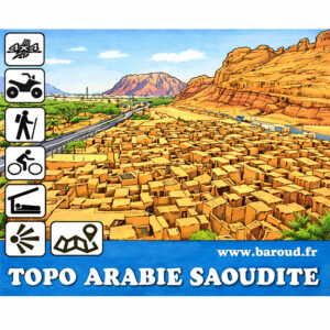 CARTE ARABIE SAOUDITE TOPO GARMIN