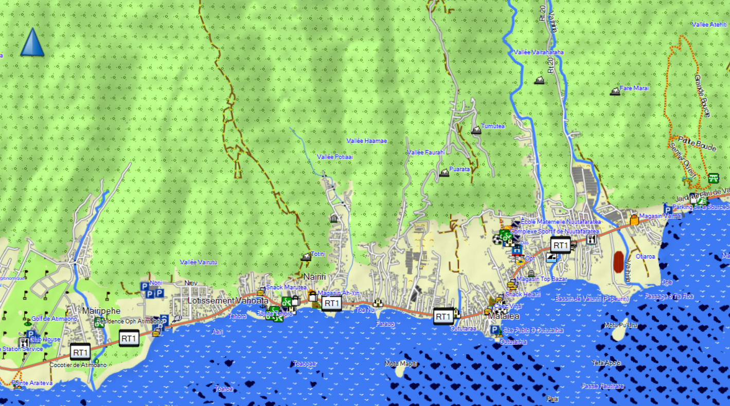 CARTE DOM-TOM OUTRE MER TOPO GARMIN - Baroud