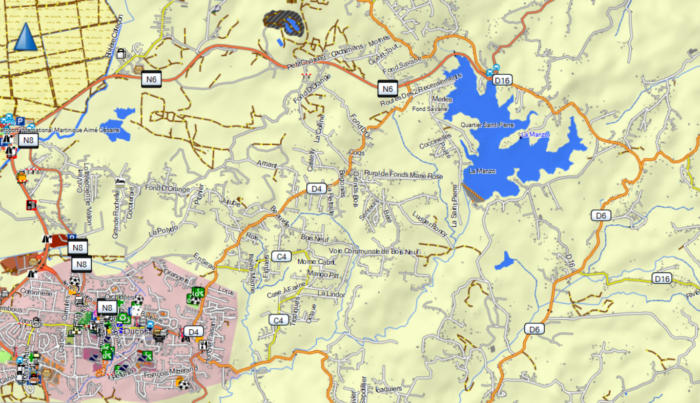 CARTE DOM-TOM OUTRE MER TOPO GARMIN - Baroud