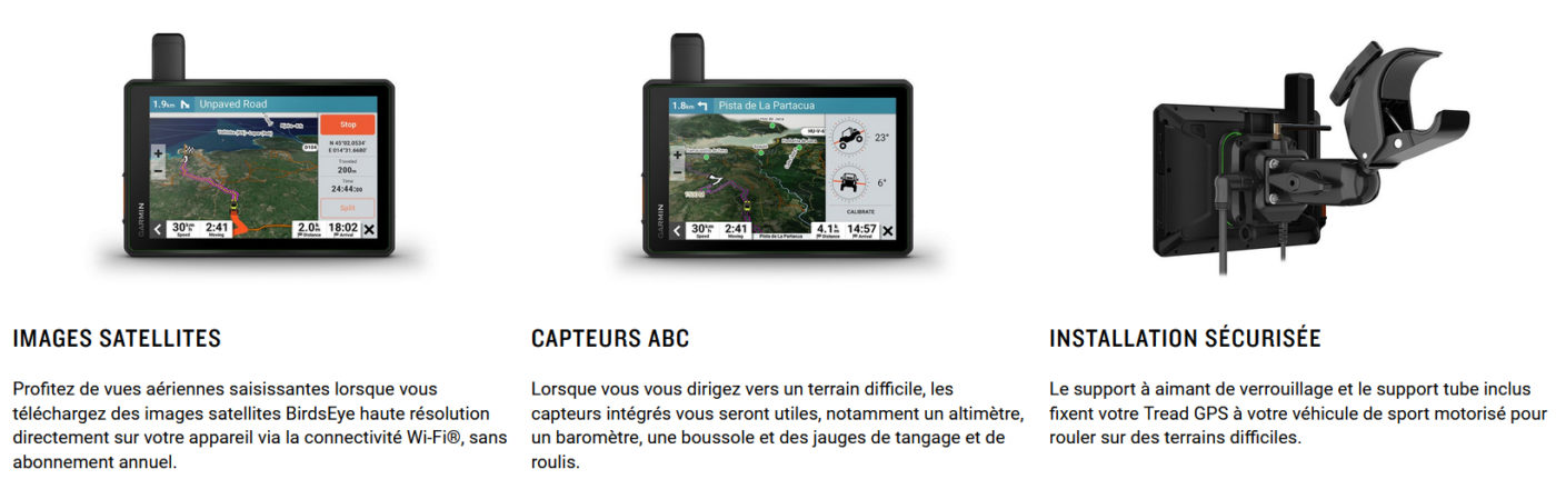 GPS Garmin dezl LGV1000 - écran 10 pouces - La Boutique de la Route