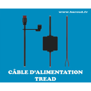 CÂBLE D'ALIMENTATION TREAD 2  TREAD 8 et 10 POUCES