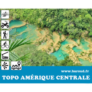 CARTE TOPO AMÉRIQUE CENTRALE GARMIN