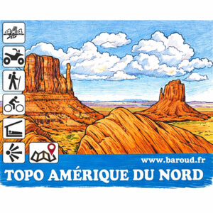 CARTE AMÉRIQUE DU NORD TOPO GARMIN