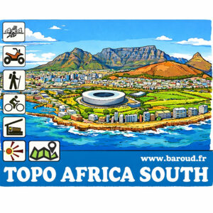 CARTE AFRICA SOUTH TOPO GARMIN