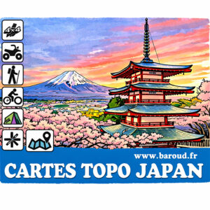 CARTE JAPAN TOPO GARMIN