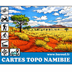 CARTE NAMIBIE TOPO GARMIN
