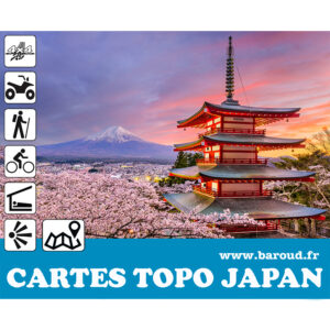 CARTE JAPAN TOPO GARMIN