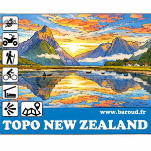 CARTE NEW ZEALAND TOPO GARMIN