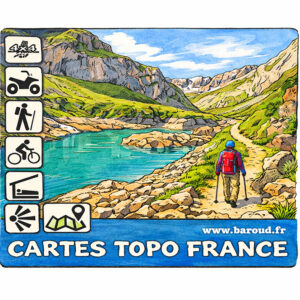 CARTE FRANCE TOPO GARMIN