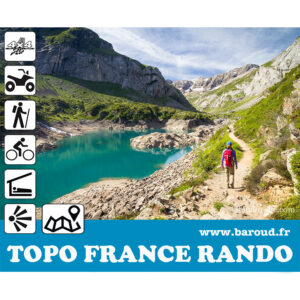 CARTE TOPO FRANCE RANDONNÉE GARMIN